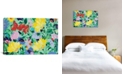 iCanvas "Mint Garden Textile" By Kim Parker Gallery-Wrapped Canvas Print - 18" x 26" x 0.75"